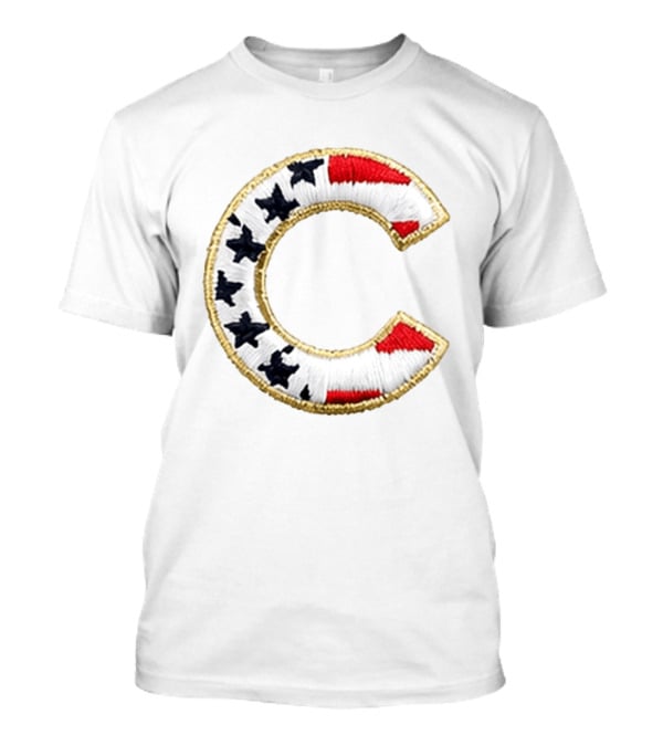 Chicago Cubs America 250th Anniversary Stars And Stripes T-Shirt