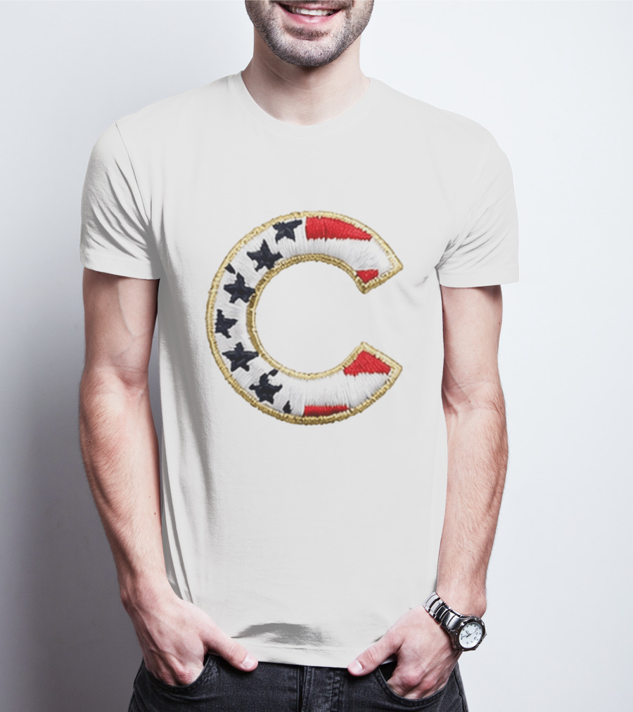 Chicago Cubs America 250th Anniversary Stars And Stripes T-Shirt