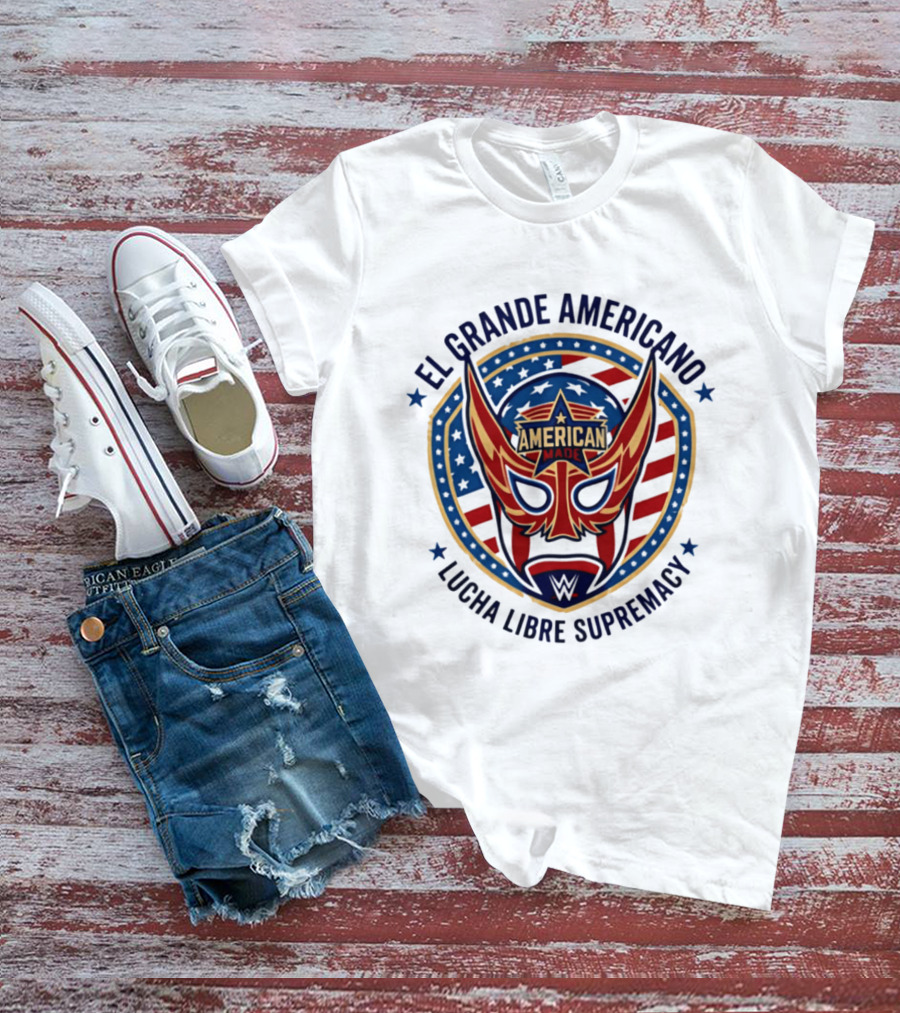 El Grande Americano American Made Lucha Libre Supremacy T-Shirt