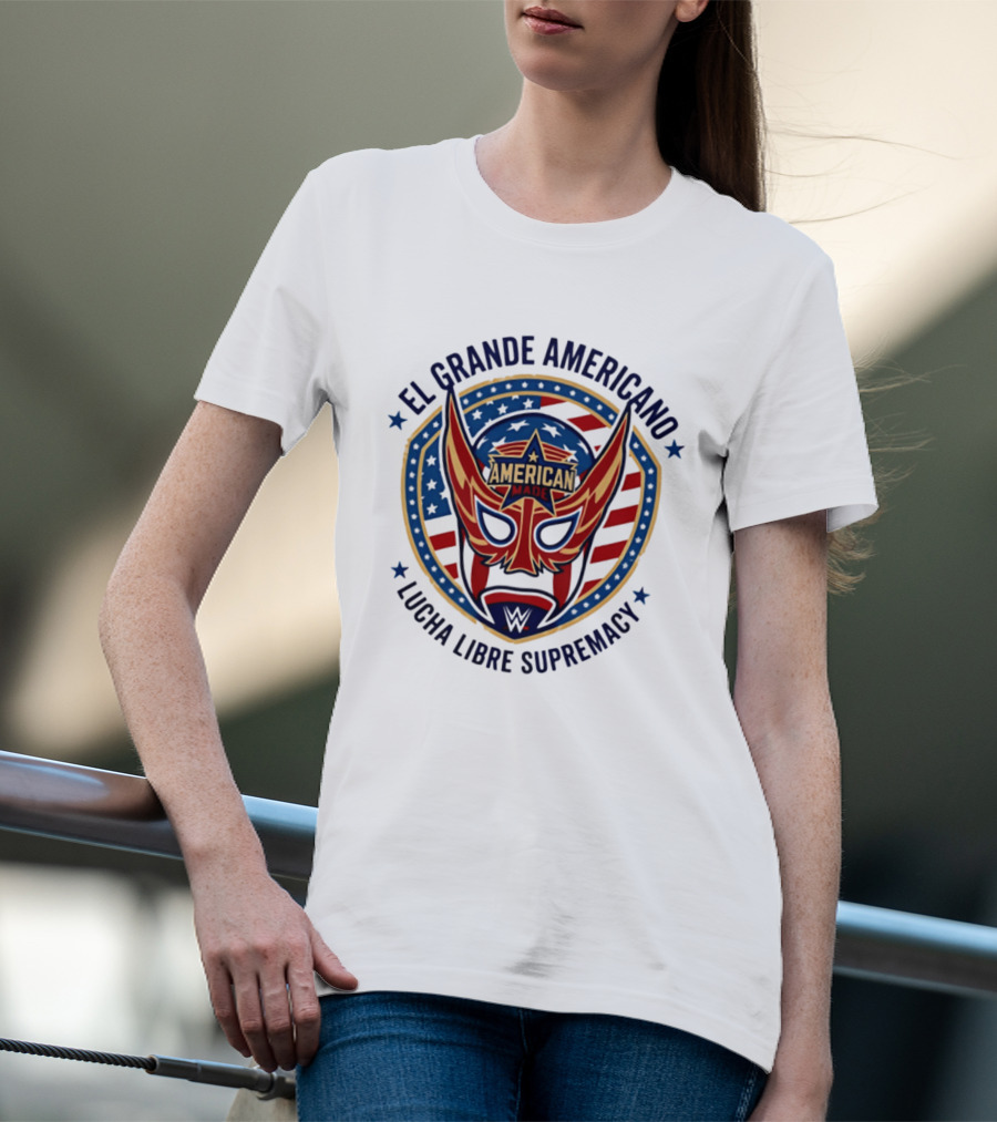 El Grande Americano American Made Lucha Libre Supremacy T-Shirt