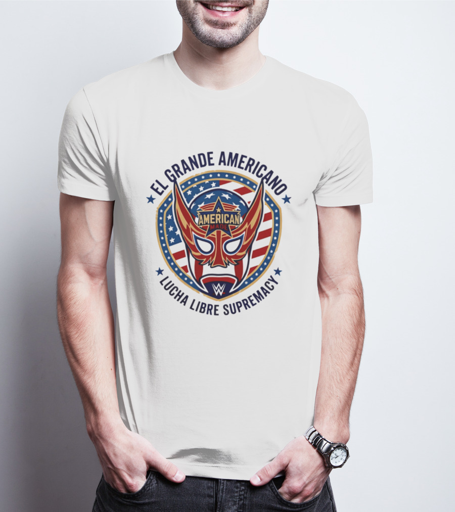 El Grande Americano American Made Lucha Libre Supremacy T-Shirt
