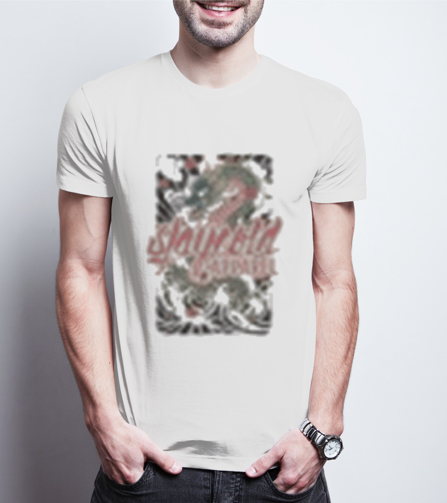 Shinbi Stay Cold Wavebound Sand Regular Dragon T-Shirt
