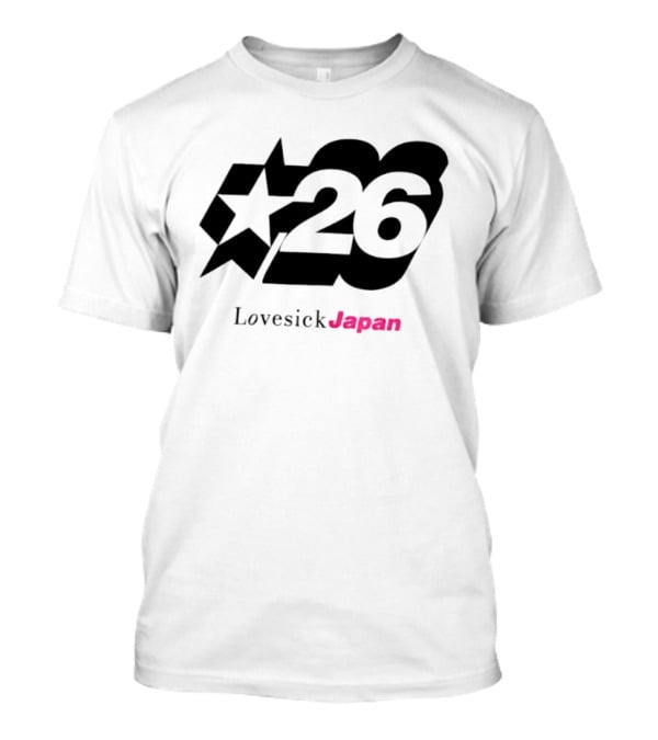 Lovesick Japan 26 Star T-Shirt