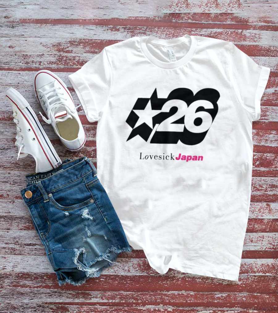 Lovesick Japan 26 Star T-Shirt