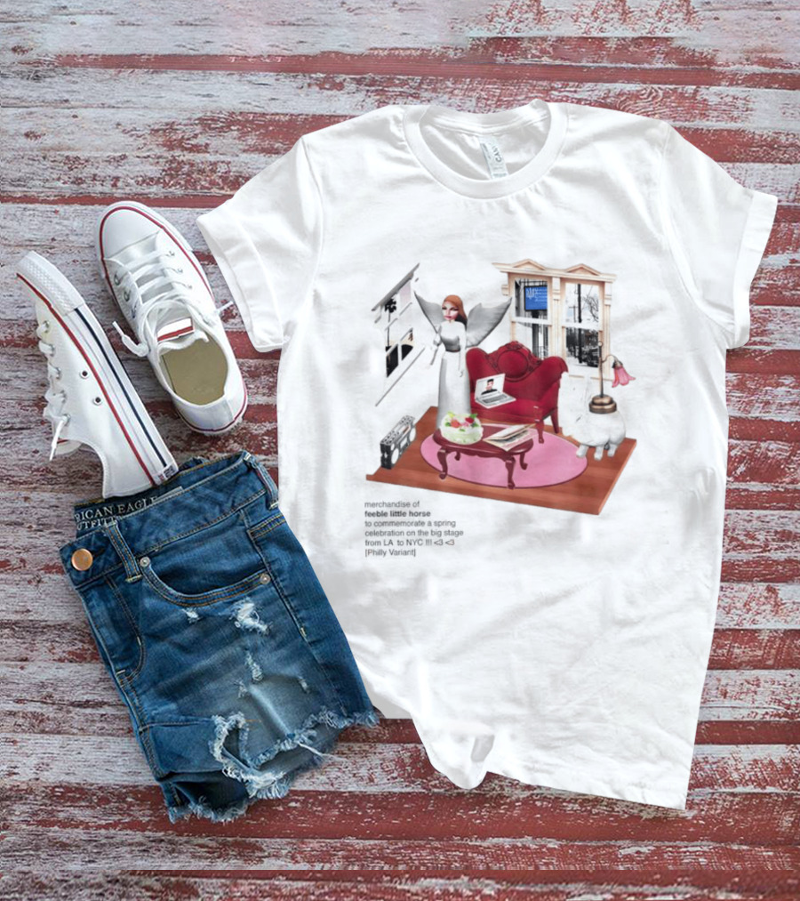 Feeble Little Horse Merchandise Spring Celebration Big Stage Collage T-Shirt