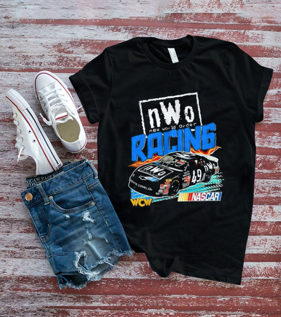 WCW NASCAR NWo Racing Kyle Petty 49 Chevrolet Monte Carlo T-Shirt