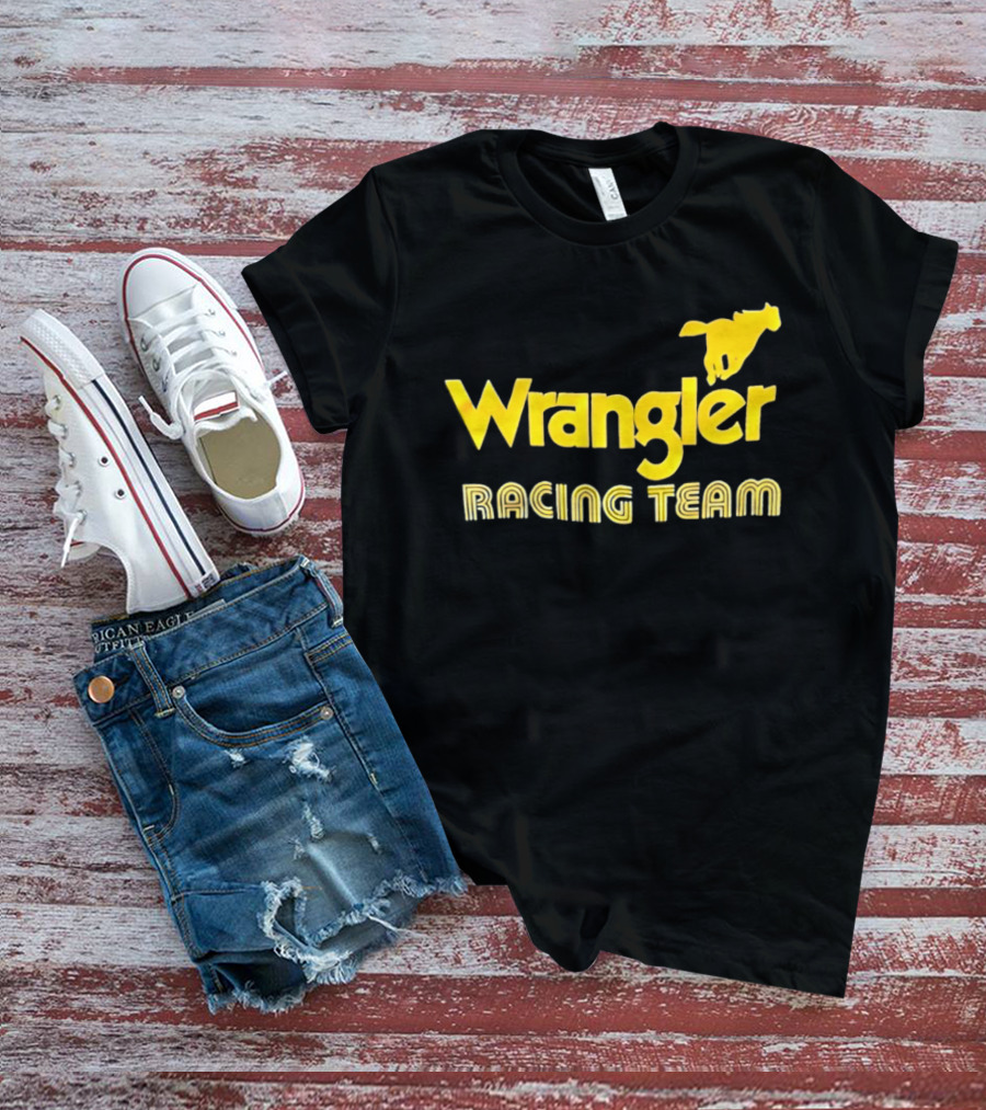 Wrangler Racing Team NASCAR Vintage Mustang T-Shirt