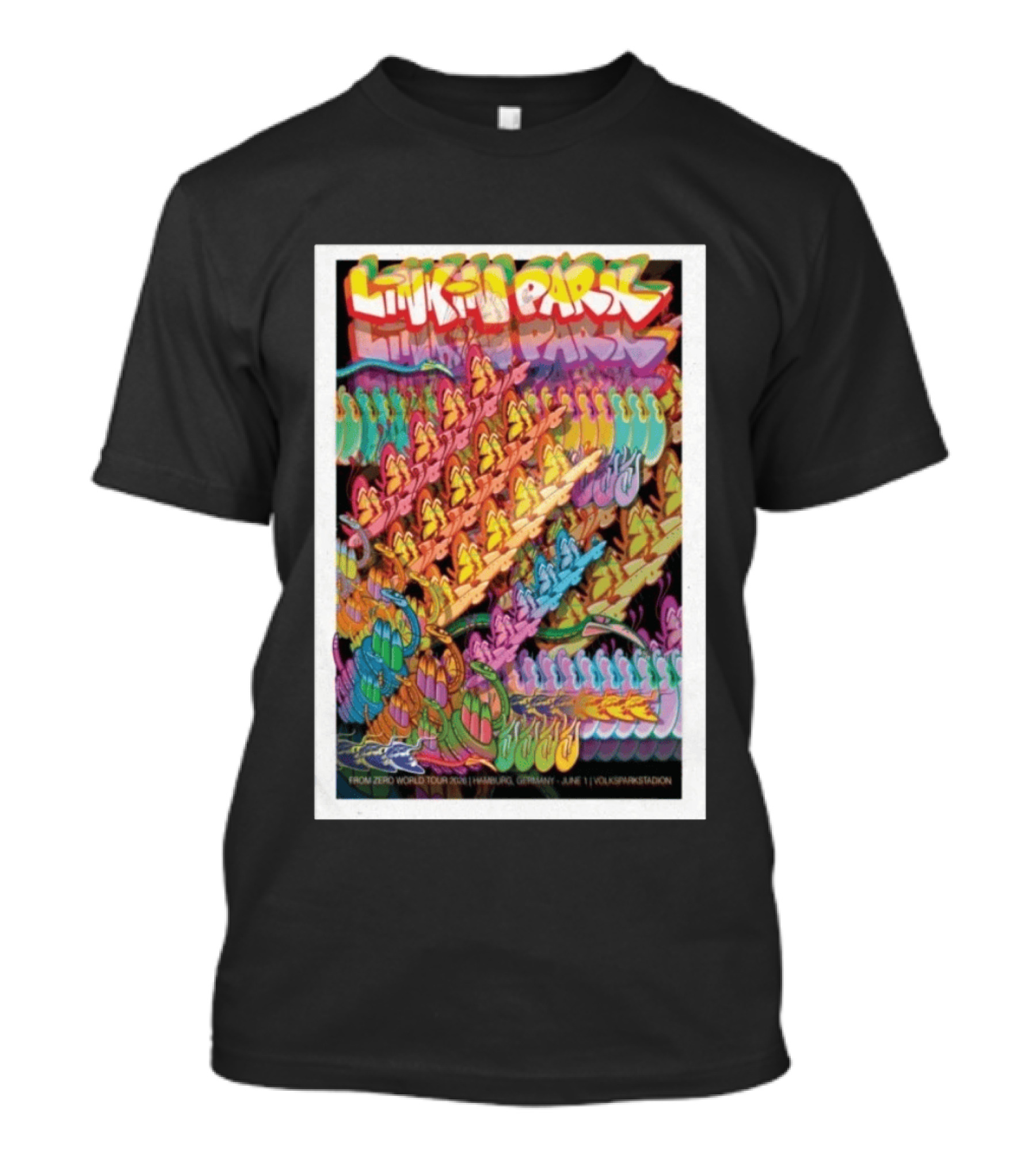 Linkin Park From Zero World Tour 2026 Hamburg Germany June 1 Volksparkstadion T-Shirt