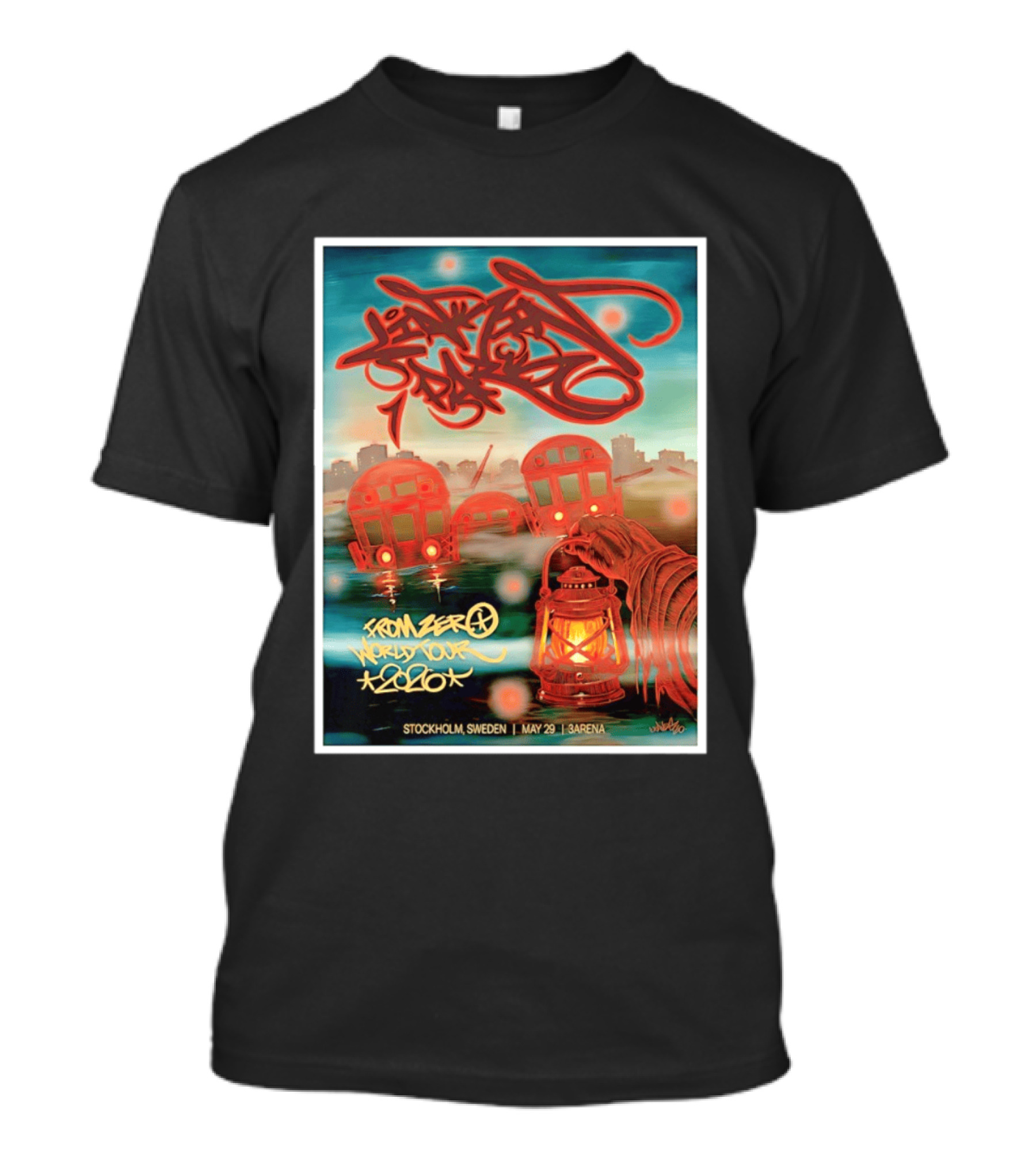 Linkin Park From Zero World Tour 2026 Stockholm Sweden May 29 3Arena T-Shirt
