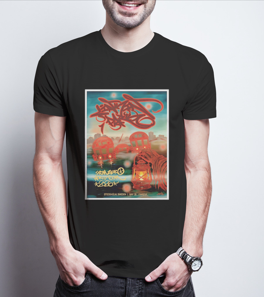 Linkin Park From Zero World Tour 2026 Stockholm Sweden May 29 3Arena T-Shirt