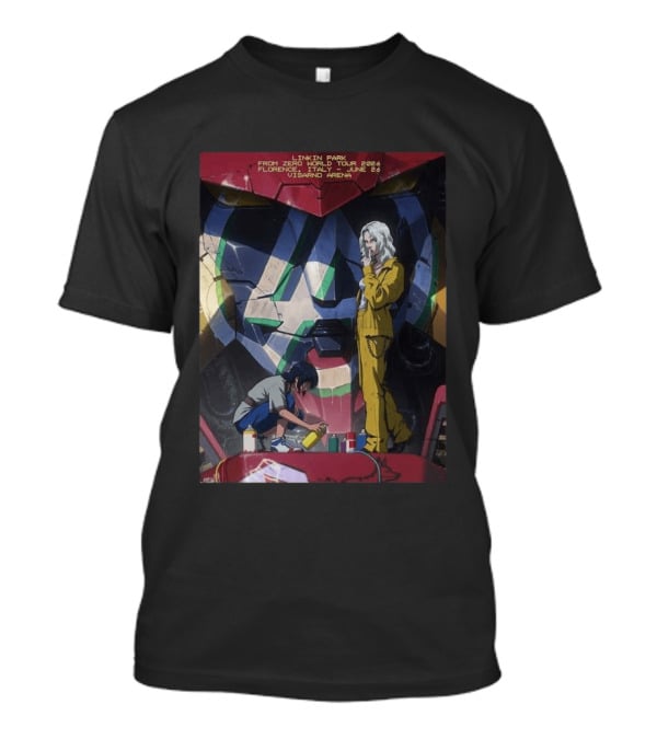 Linkin Park From Zero World Tour 2026 Florence Italy June 26 Visarno Arena T-Shirt