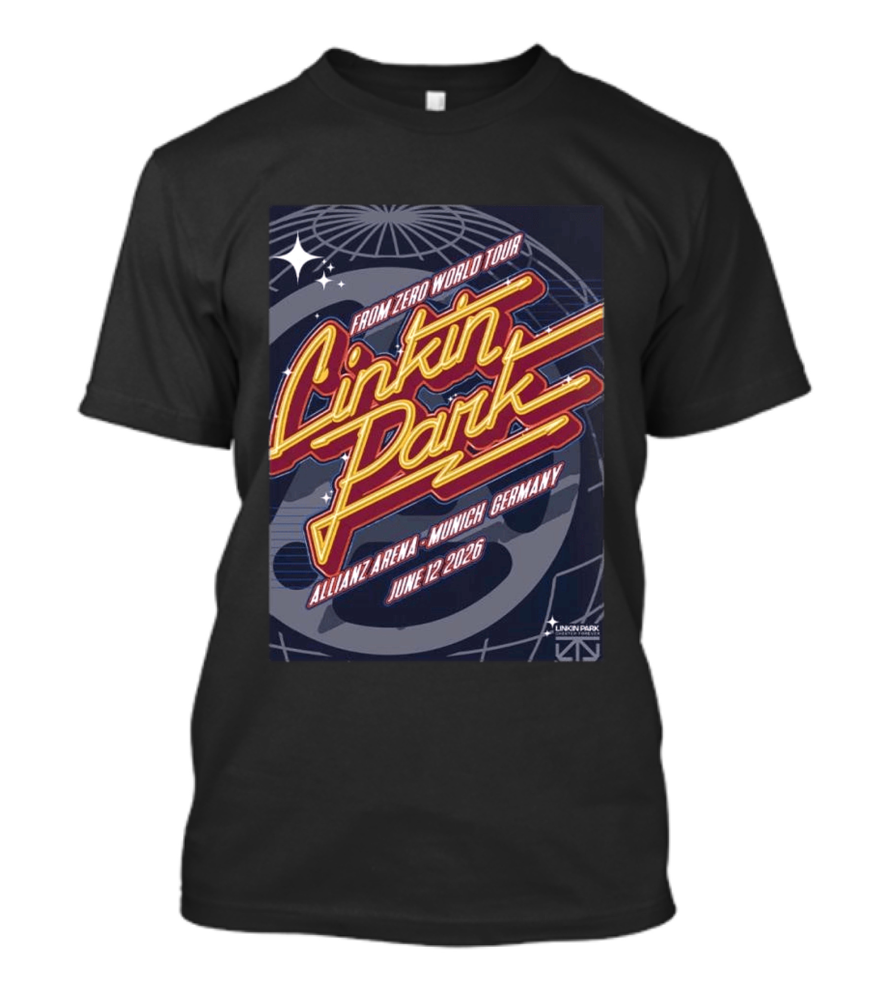 Linkin Park From Zero World Tour Allianz Arena Munich Germany June 12 2026 T-Shirt