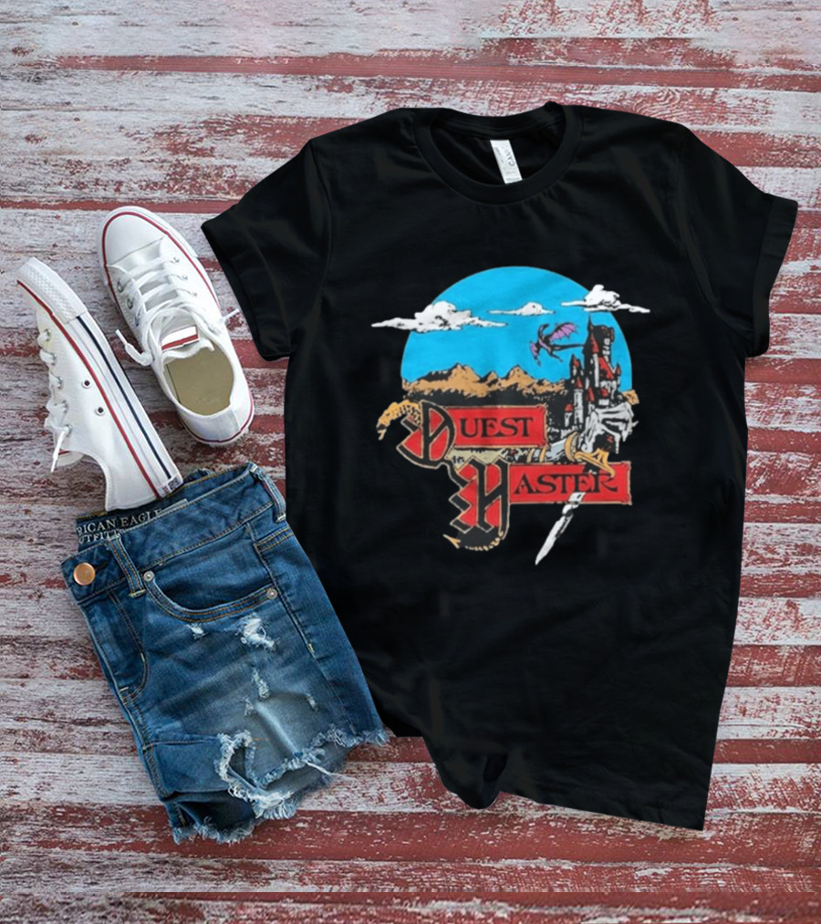 Quest Master High Fantasy Adventure Dragon Castle T-Shirt