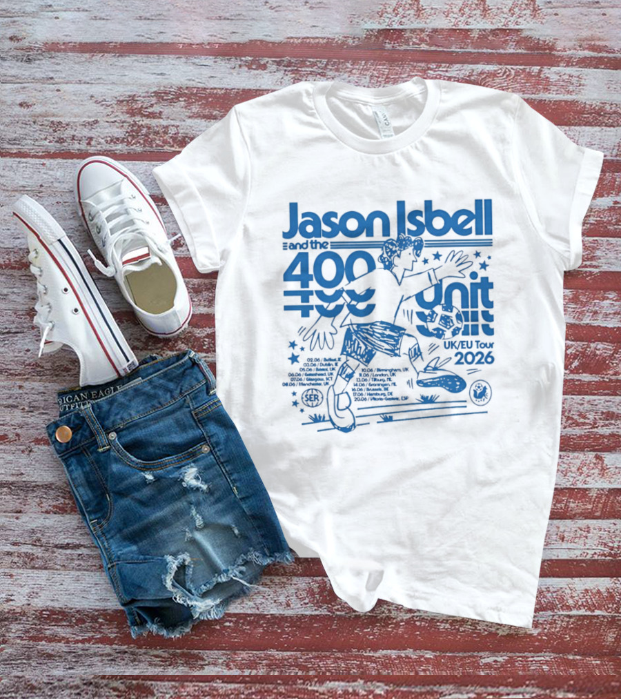 Jason Isbell 400 Unit Live June 2026 Southeastern Records UK EU Tour T-Shirt