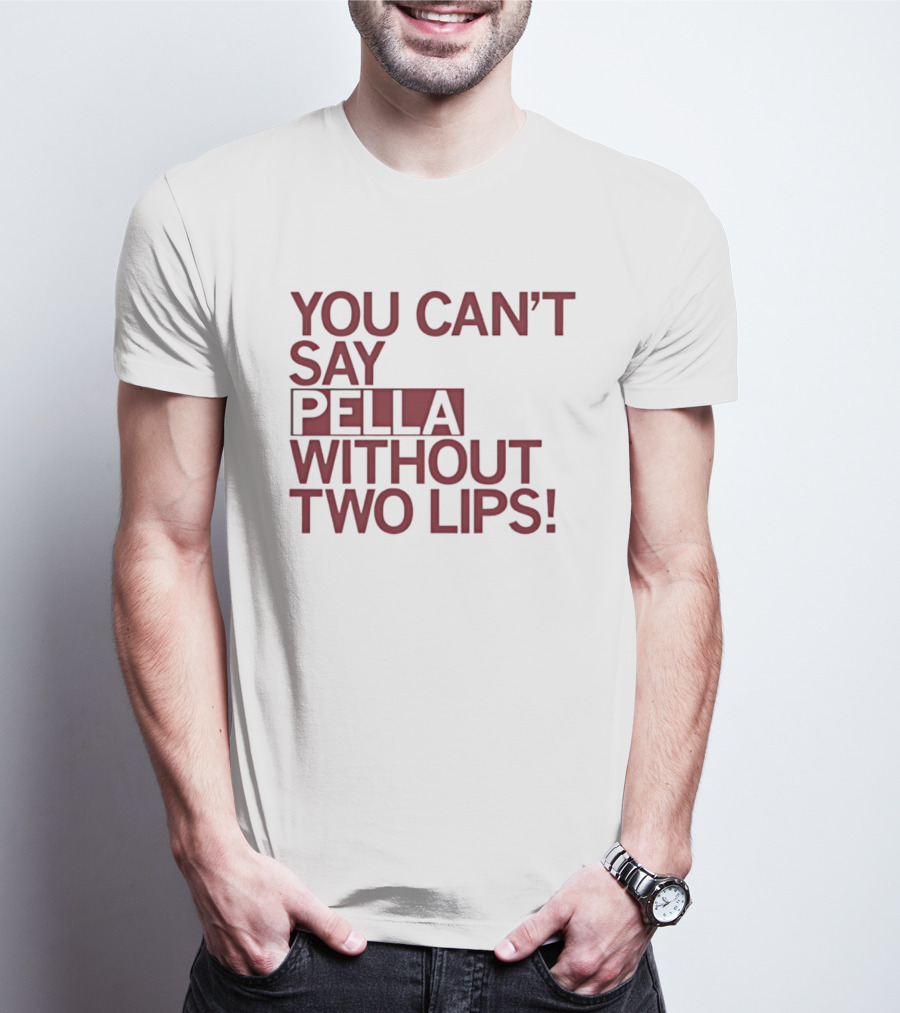 You Can't Say Pella Without Two Lips Knicks Jalen Brunson NBA T-Shirt