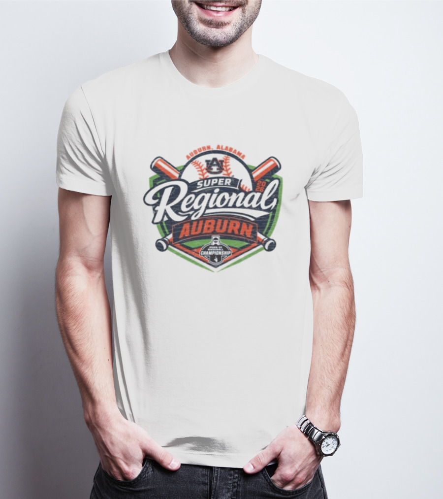 Auburn Baseball Tigers 2026 Regional Competition Event T-Shirt