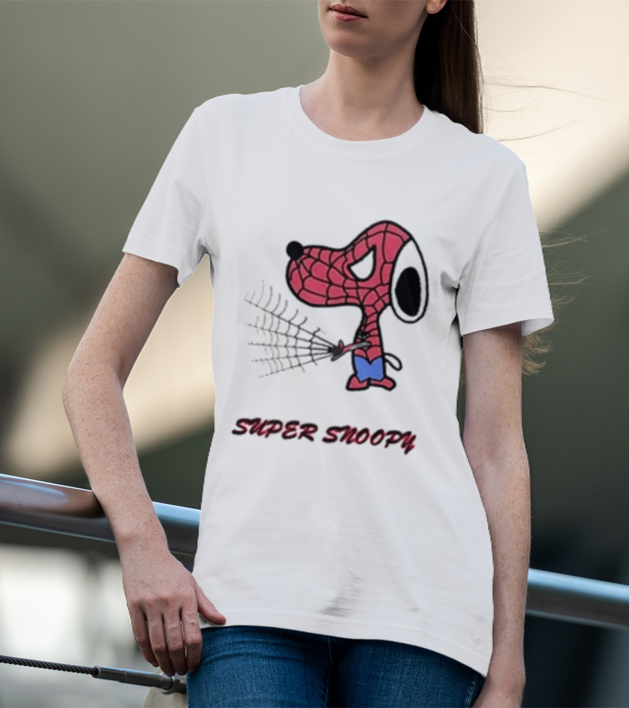 Super Snoopy Spider Adventure T-Shirt