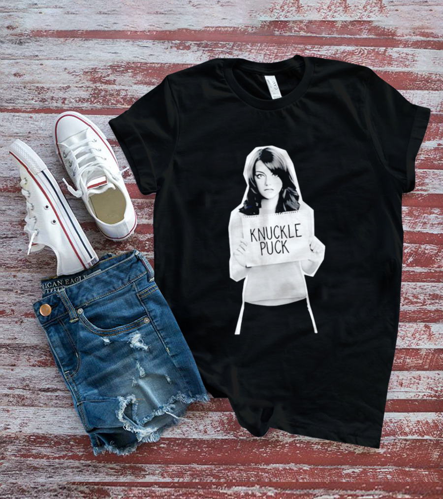 Emma Stone Knuckle Puck Sign T-Shirt