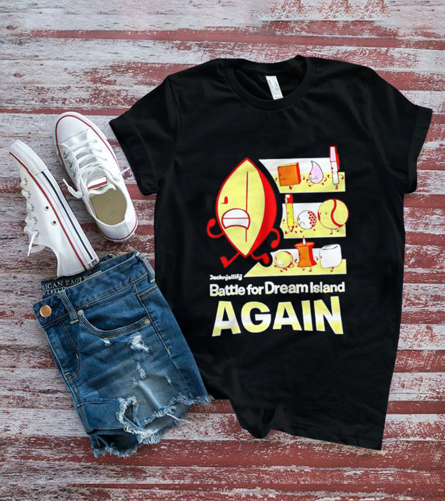Battle For Dream Island Again Leafy BFDI Characters T-Shirt