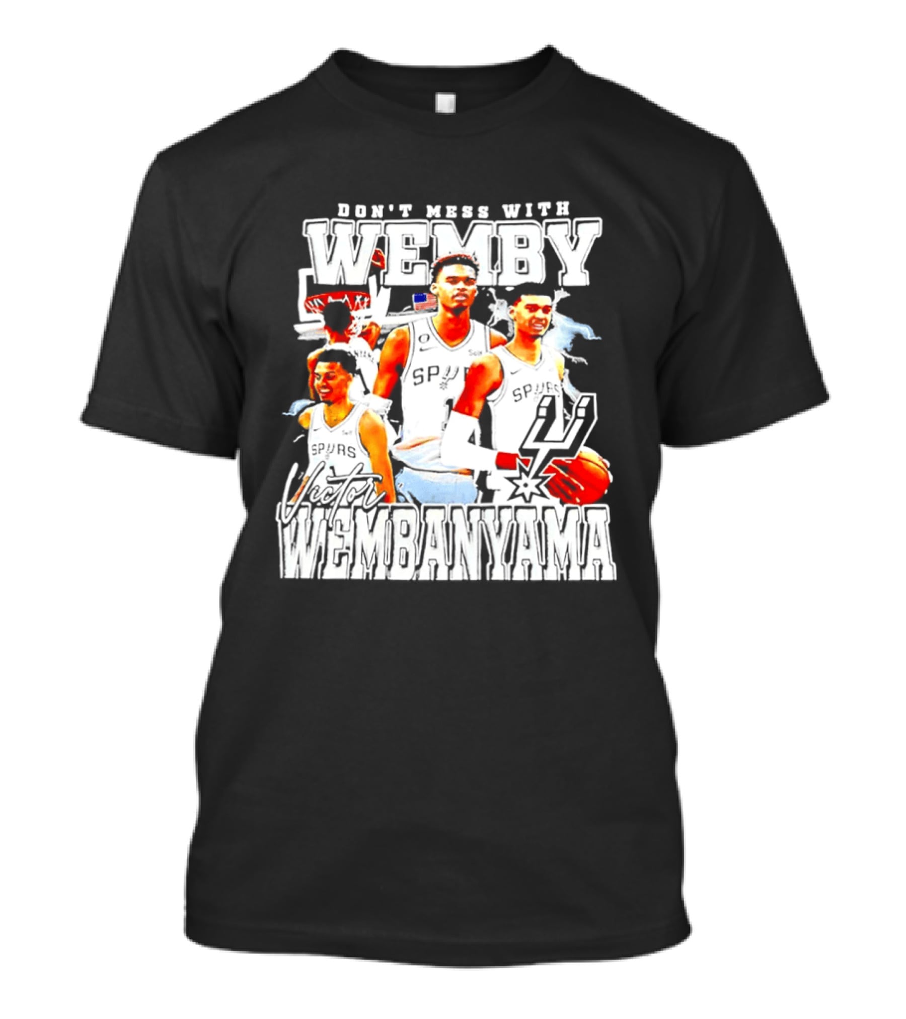 Don't Mess With Wemby Victor Wembanyama San Antonio Spurs T-Shirt