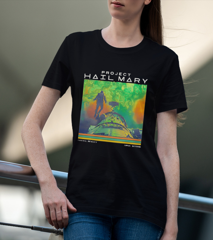 Project Hail Mary Astronaut Space Mission Sci Fi Adventure T-Shirt