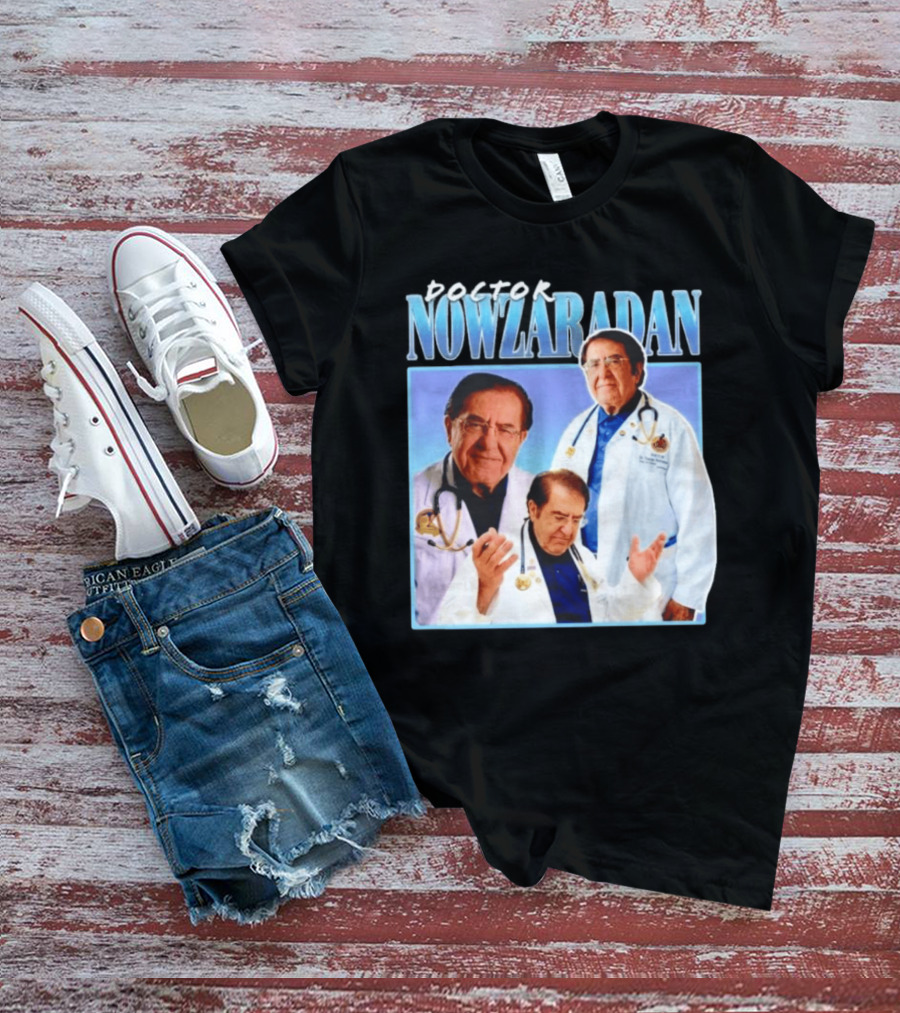 Doctor Nowzaradan My 600Lb Life Blue Stethoscope T-Shirt