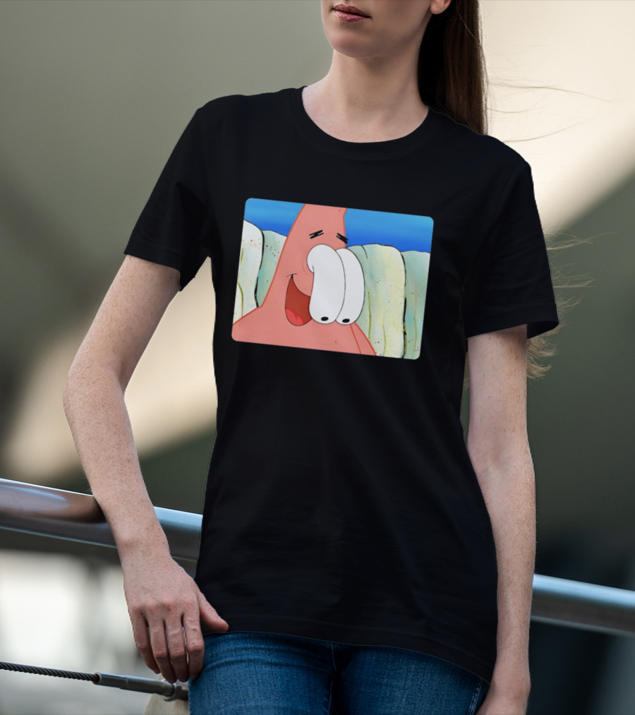 Patrick Star Silly Eyes SpongeBob Meme T-Shirt