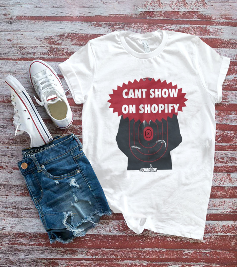 Cant Show On Shopify Target Practice X Comrade T-Shirt