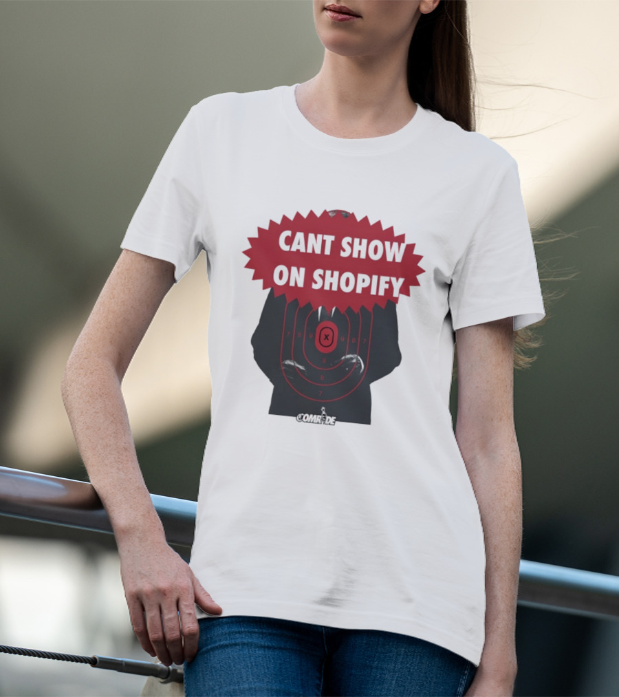 Cant Show On Shopify Target Practice X Comrade T-Shirt