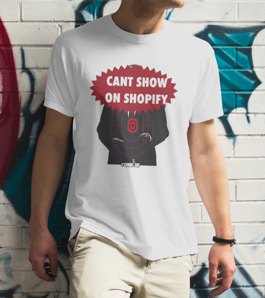 Cant Show On Shopify Target Practice X Comrade T-Shirt