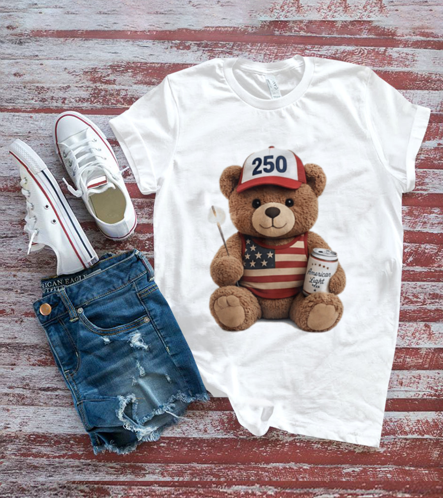 American Bear 250 United States Celebration T-Shirt