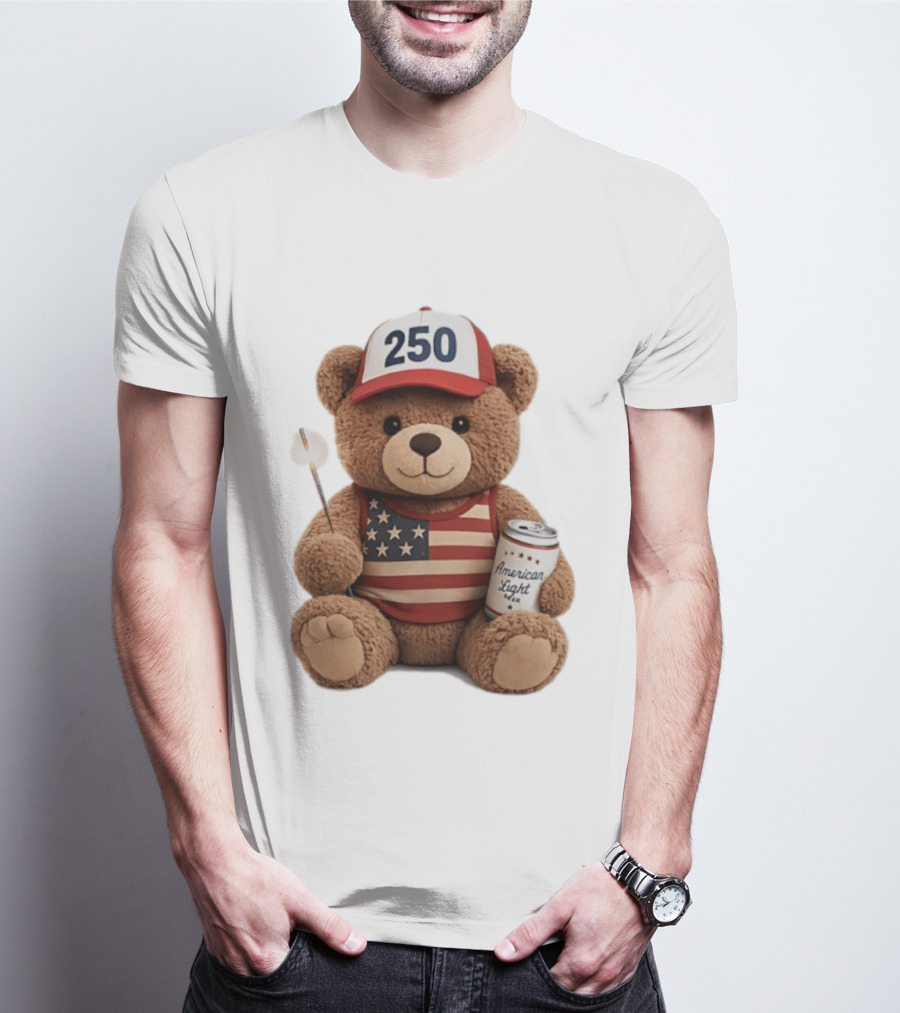 American Bear 250 United States Celebration T-Shirt