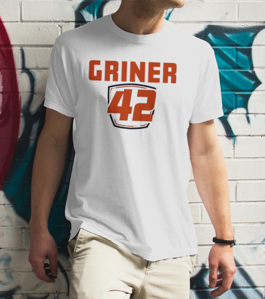 Griner 42 Phoenix Mercury Basketball Team Fan Gear T-Shirt