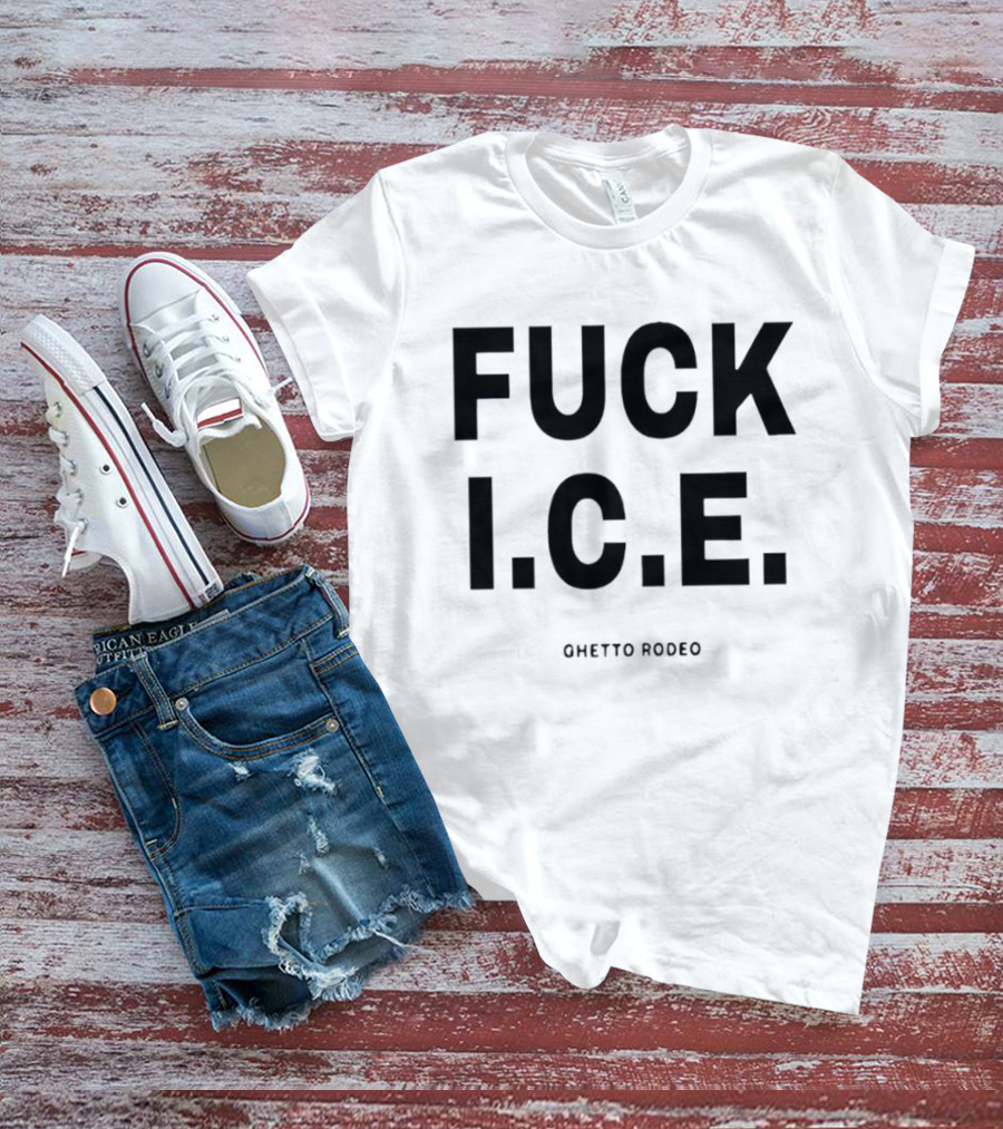 Ghetto Rodeo Fuck I.C.E. Statement By Chance The Rapper T-Shirt
