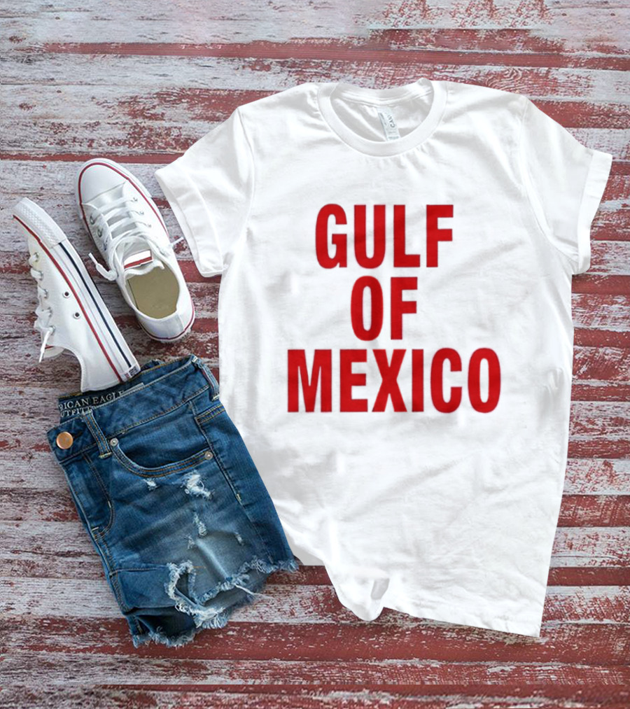 Gulf Of Mexico Bold Red T-Shirt