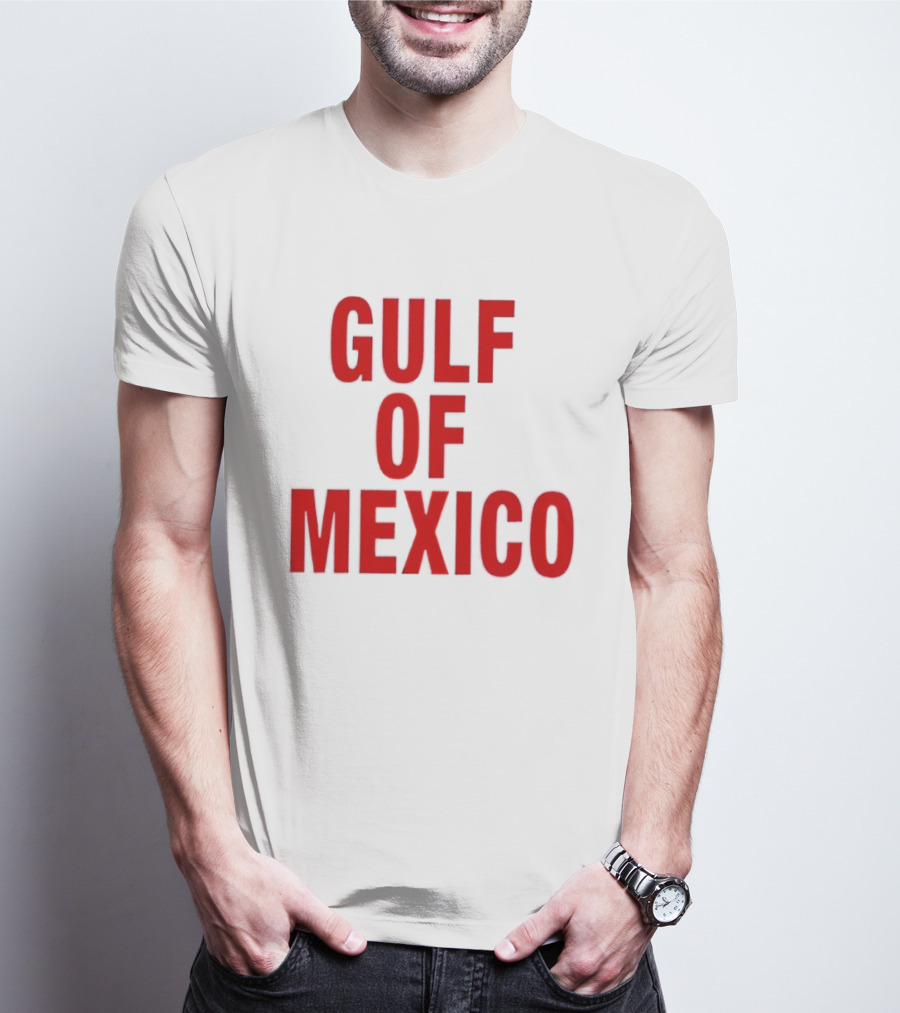 Gulf Of Mexico Bold Red T-Shirt