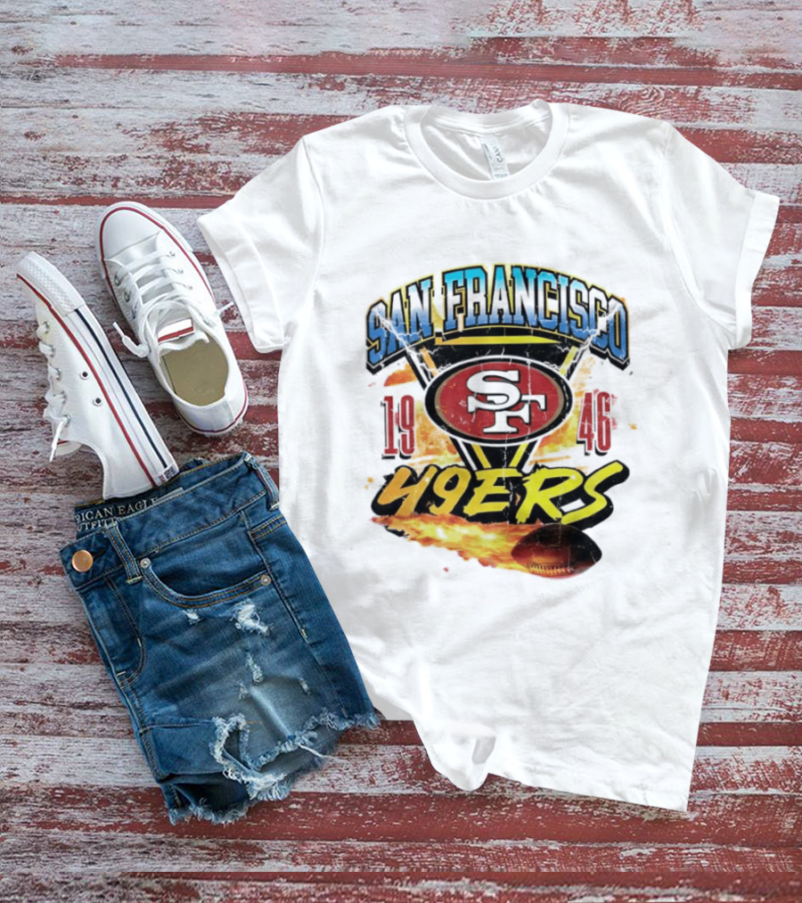 San Francisco 49ers 1946 Football Team SF Logo 49ers T-Shirt