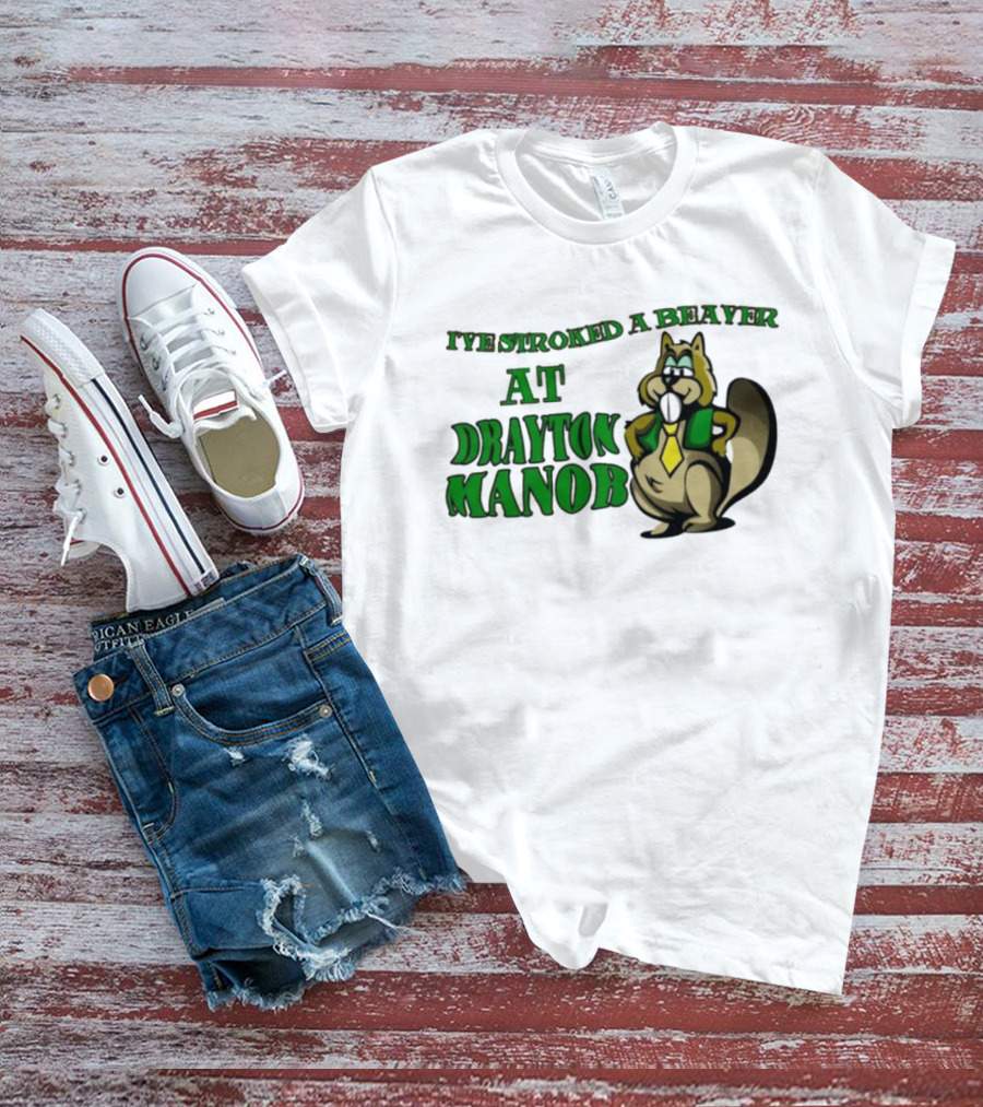 I've Stroked A Beaver At Drayton Manor Cartoon T-Shirt