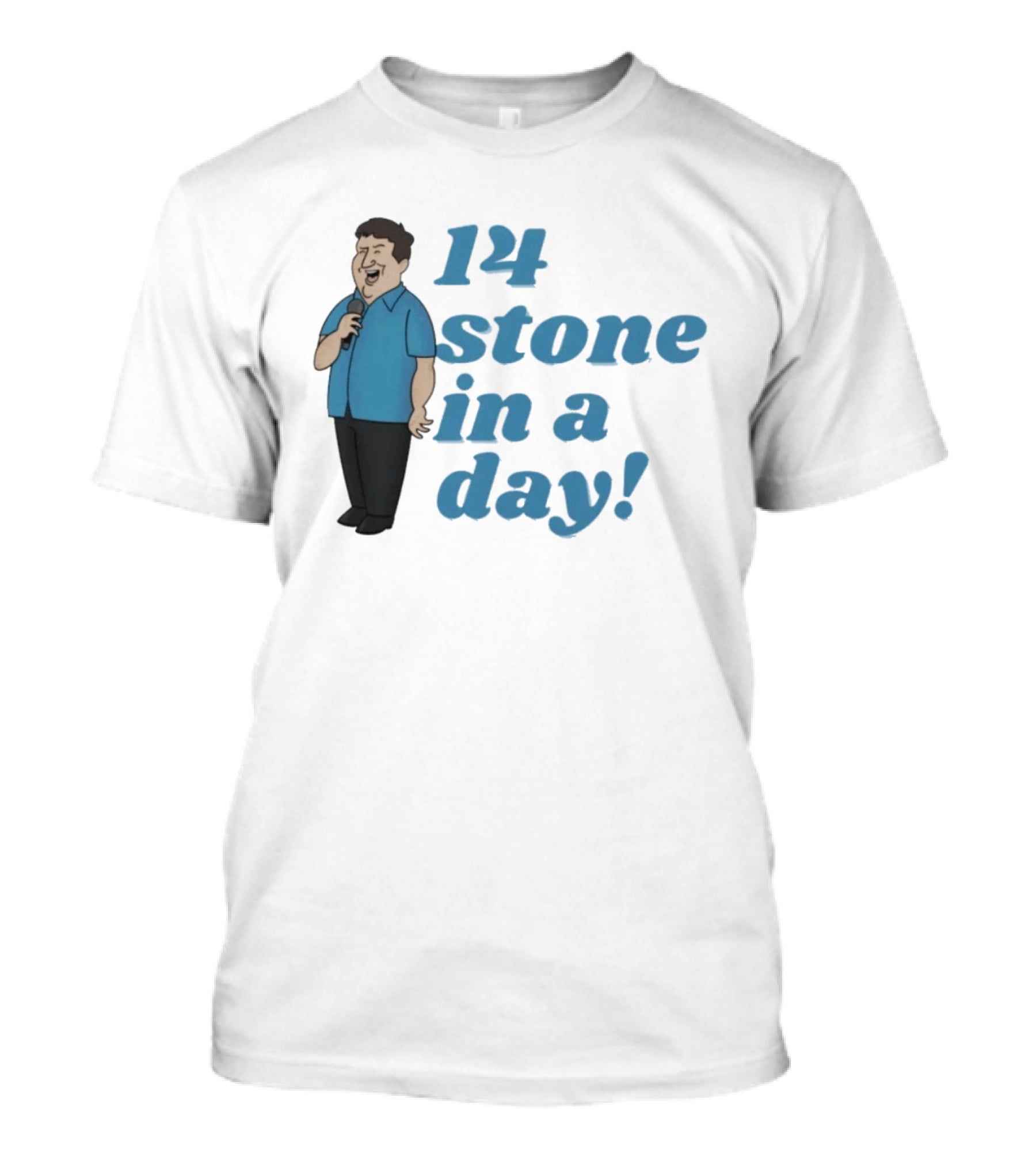 Peter Kay 14 Stone In A Day Stand Up Comedy British Comedian T-Shirt