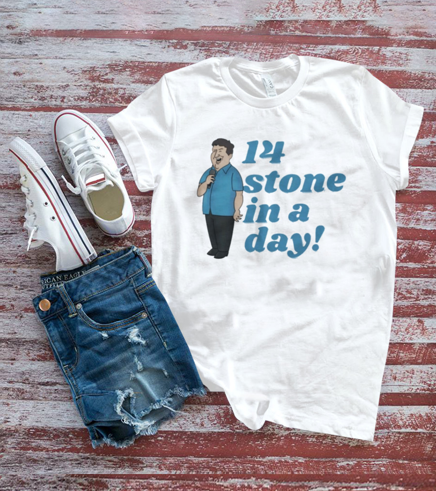 Peter Kay 14 Stone In A Day Stand Up Comedy British Comedian T-Shirt
