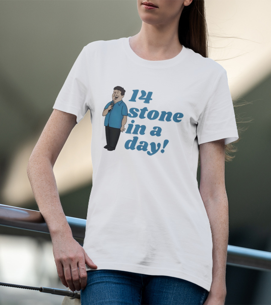 Peter Kay 14 Stone In A Day Stand Up Comedy British Comedian T-Shirt