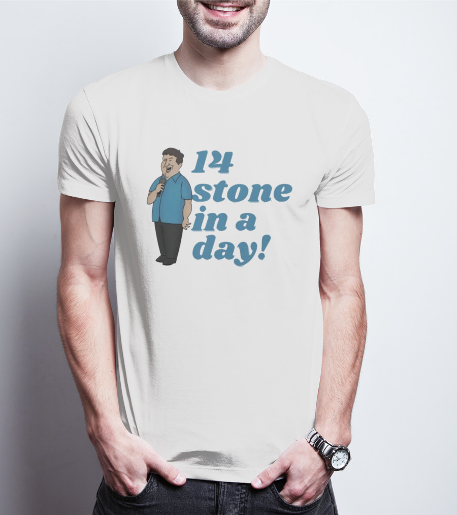 Peter Kay 14 Stone In A Day Stand Up Comedy British Comedian T-Shirt