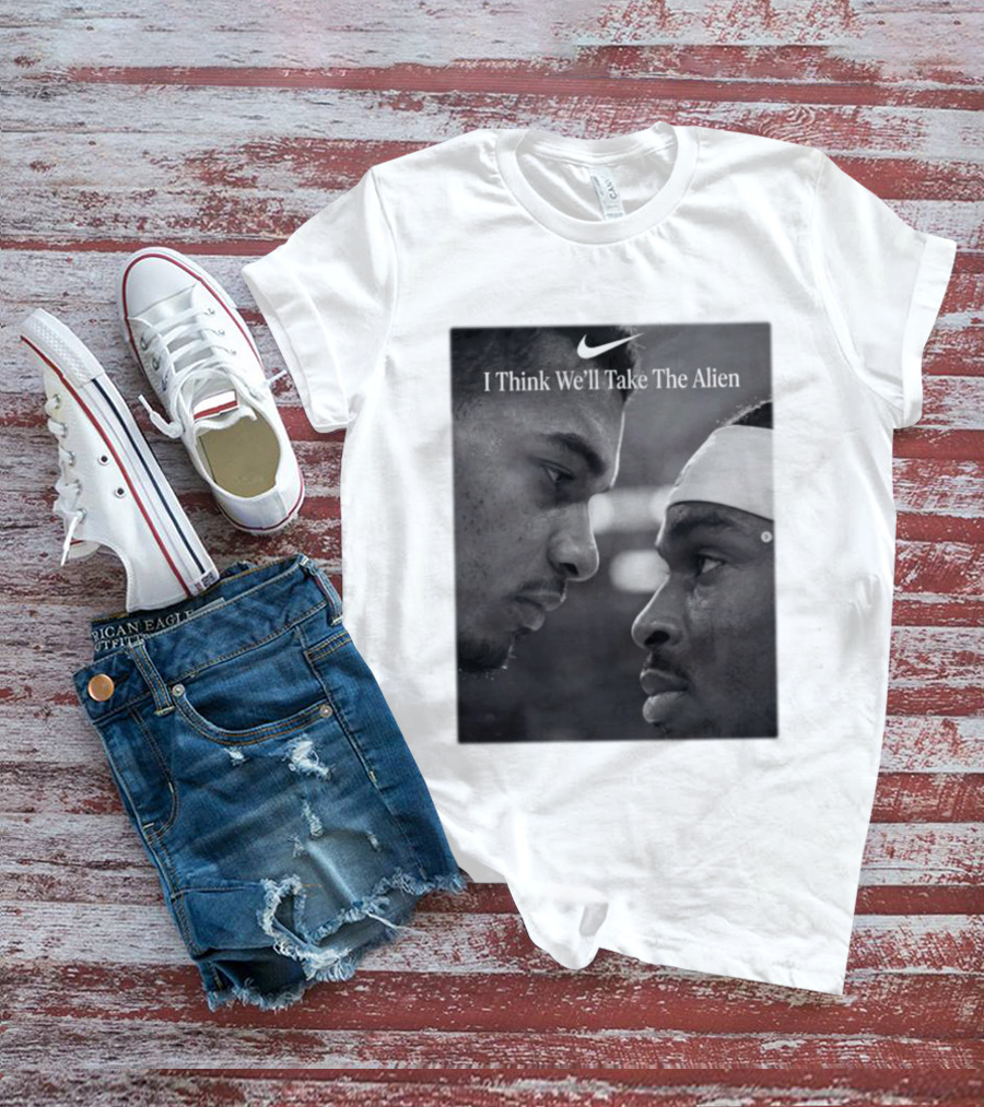 I Think We'll Take The Alien NBA Basketball Victor Wembanyama T-Shirt