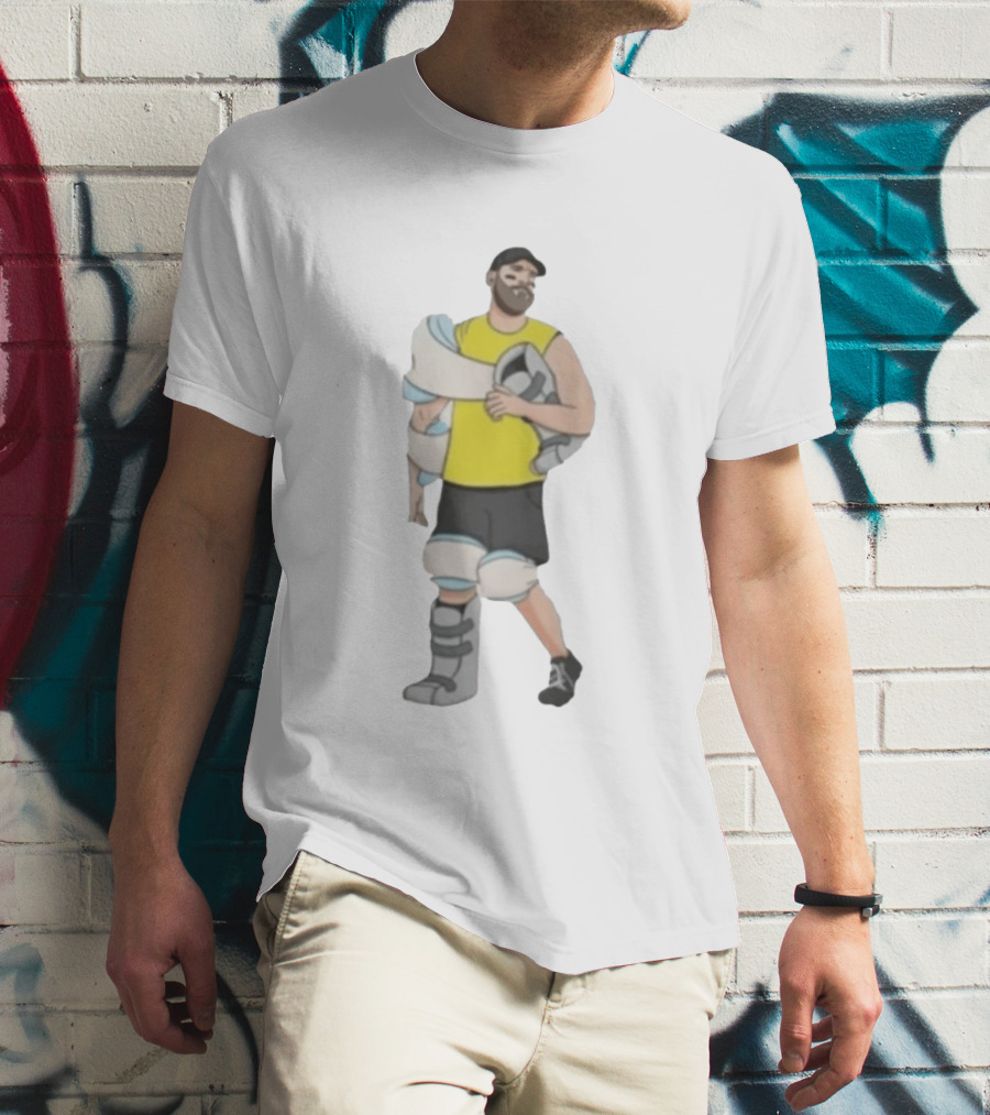 Jersey Jerry Big Ben Injuries Recovery Humor Sports Meme T-Shirt