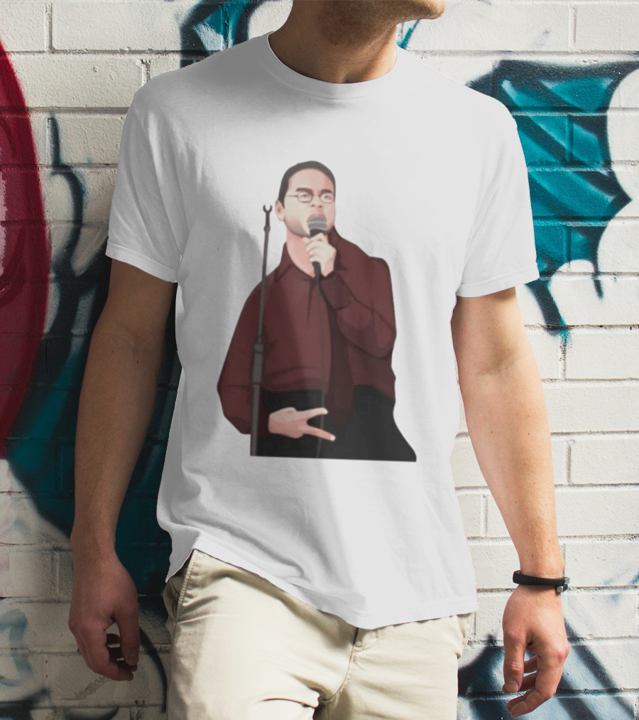 Max And Paddy Stand Up Comedy Performance Live Stage Microphone T-Shirt