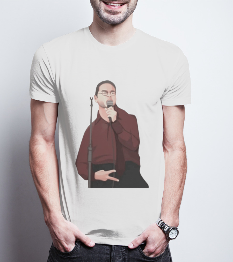 Max And Paddy Stand Up Comedy Performance Live Stage Microphone T-Shirt