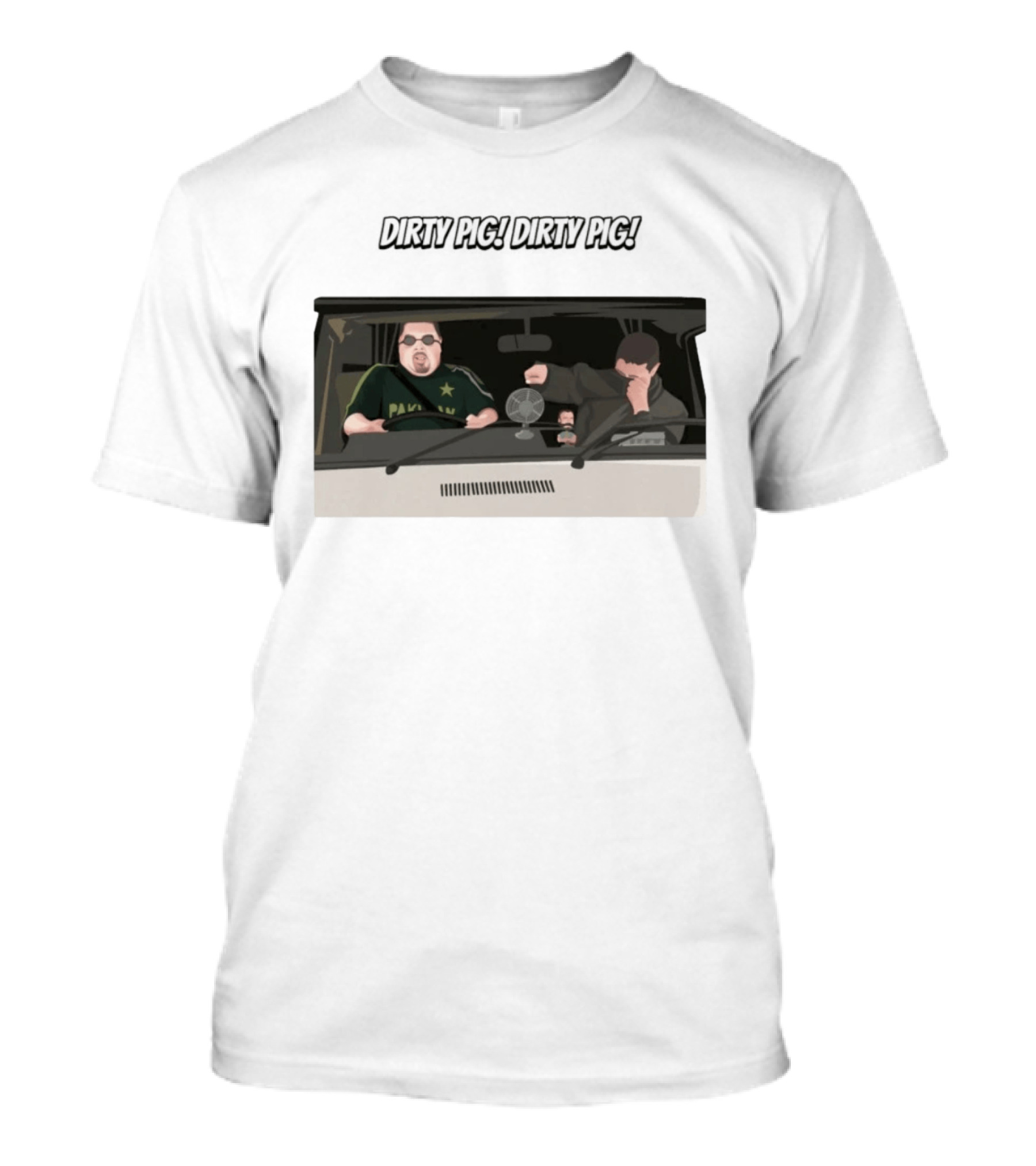 Max And Paddy Dirty Pig Dirty Vantastic Road Trip T-Shirt