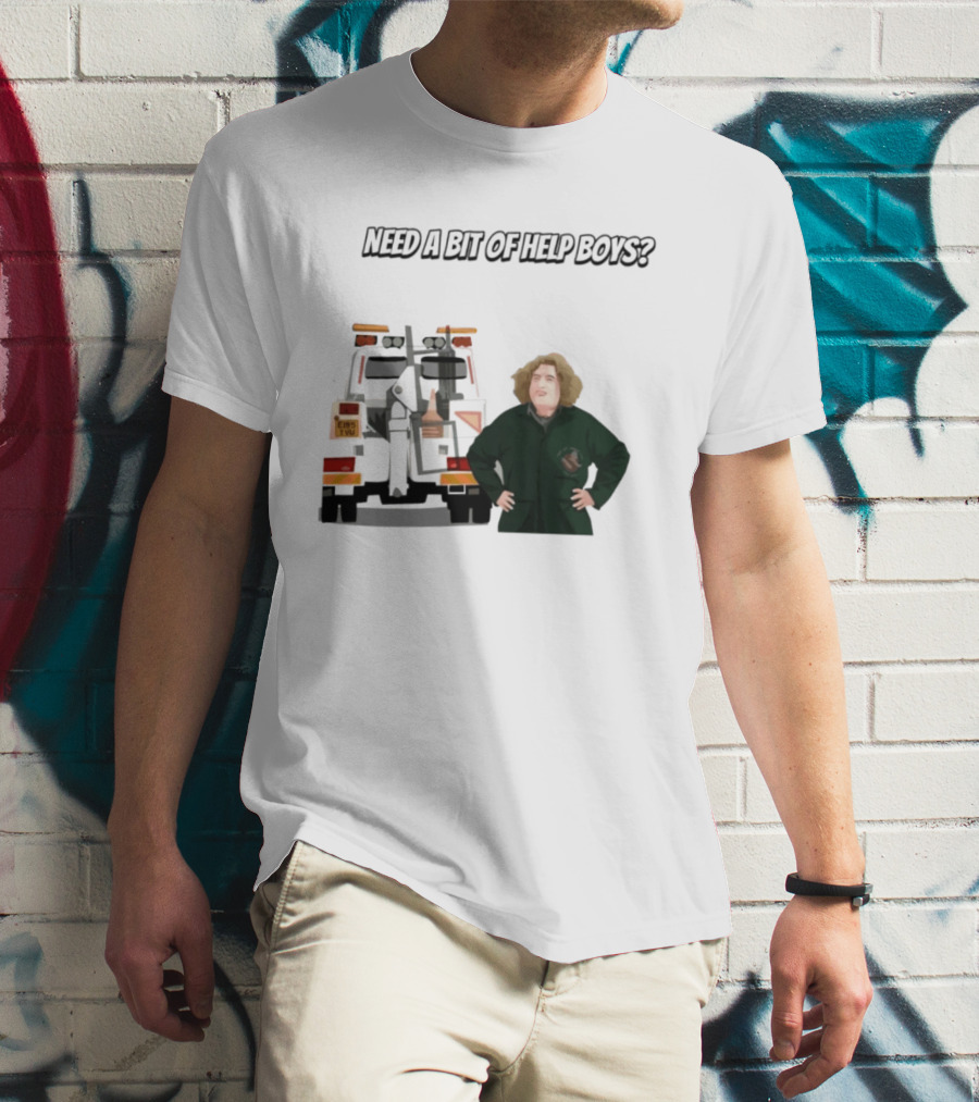 NEED A BIT OF HELP BOYS Paddy Tow Truck Raymond Stantz T-Shirt