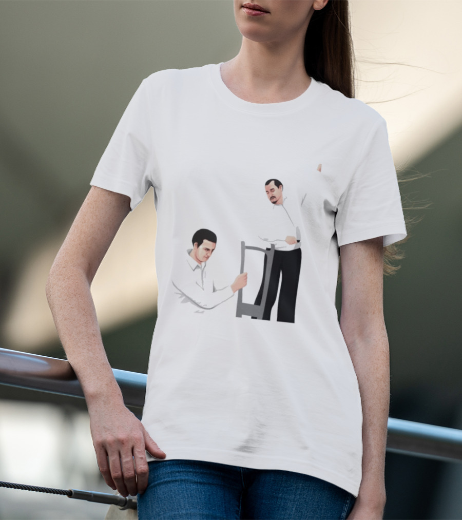 Max And Paddy Pine Barrens Christopher Moltisanti Paulie Gualtieri Chair Scene T-Shirt