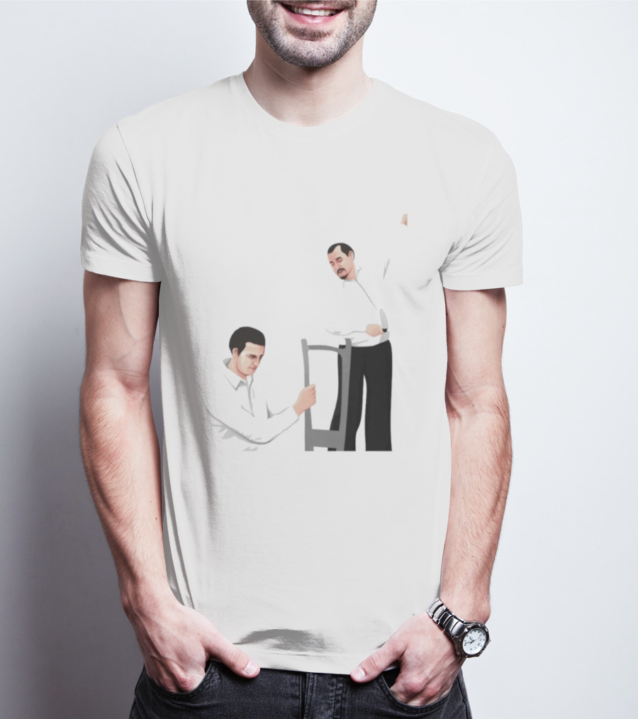 Max And Paddy Pine Barrens Christopher Moltisanti Paulie Gualtieri Chair Scene T-Shirt